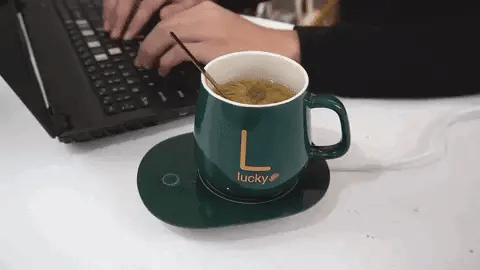 ThermoMug™ - Taza Cerámica Térmica.