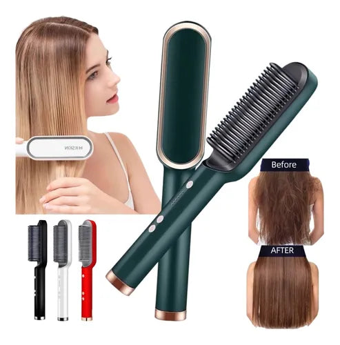 GlamIron™- PEINE  ELECTRICO ALISADOR